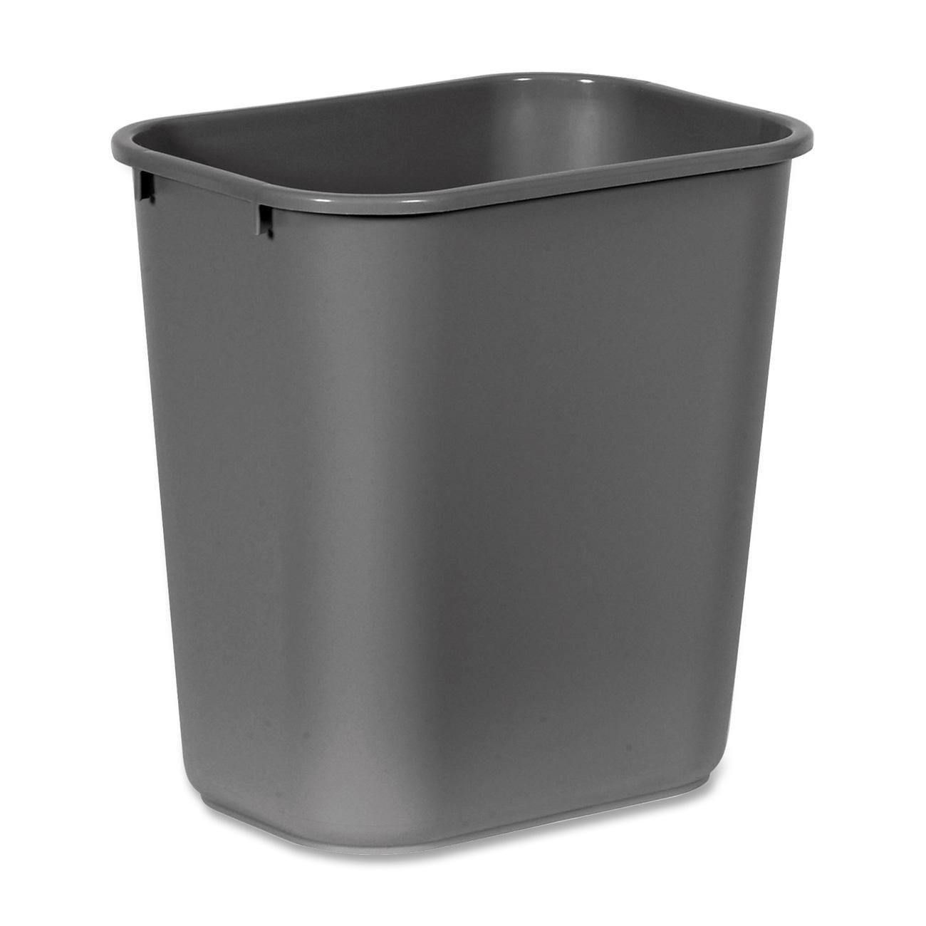 Amazon.com: 2956 Gray 28qt Medium Gray Wastebasket : Industrial