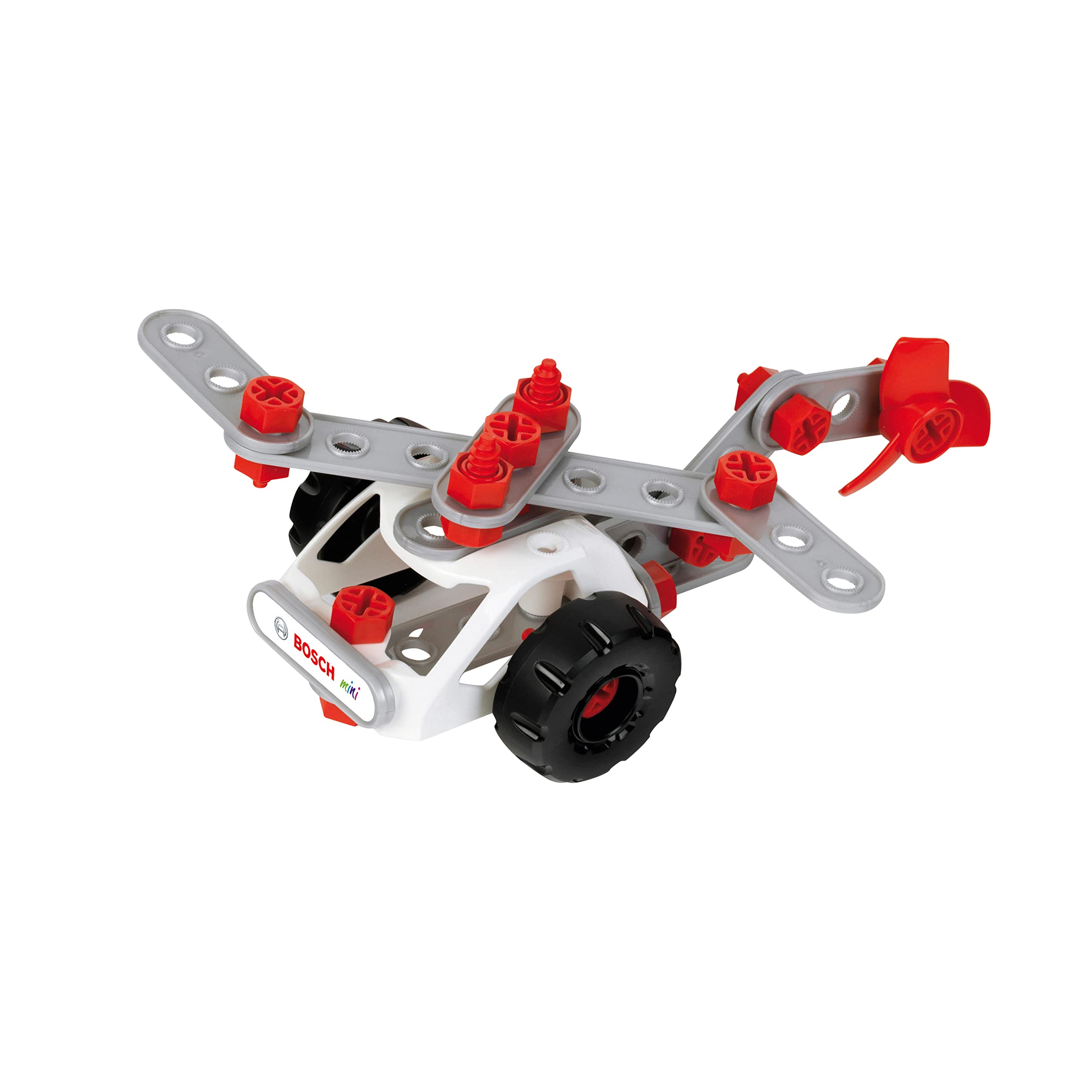 Theo Klein 8791 Bosch 3 en 1 Set de construction Helicopter Team Pour construire différents engins aériens Fiches de construction pour trois modèles différents Jouet pour enfants à partir de trois ans