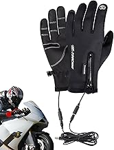 Térmicas Isoladas - carregamento USB para inverno,quentes para ciclismo, motocicleta, caminhadas, caça e trabalho ao ar livre, suporta telas sensíveis ao toque na ponta dos dedos Lafan