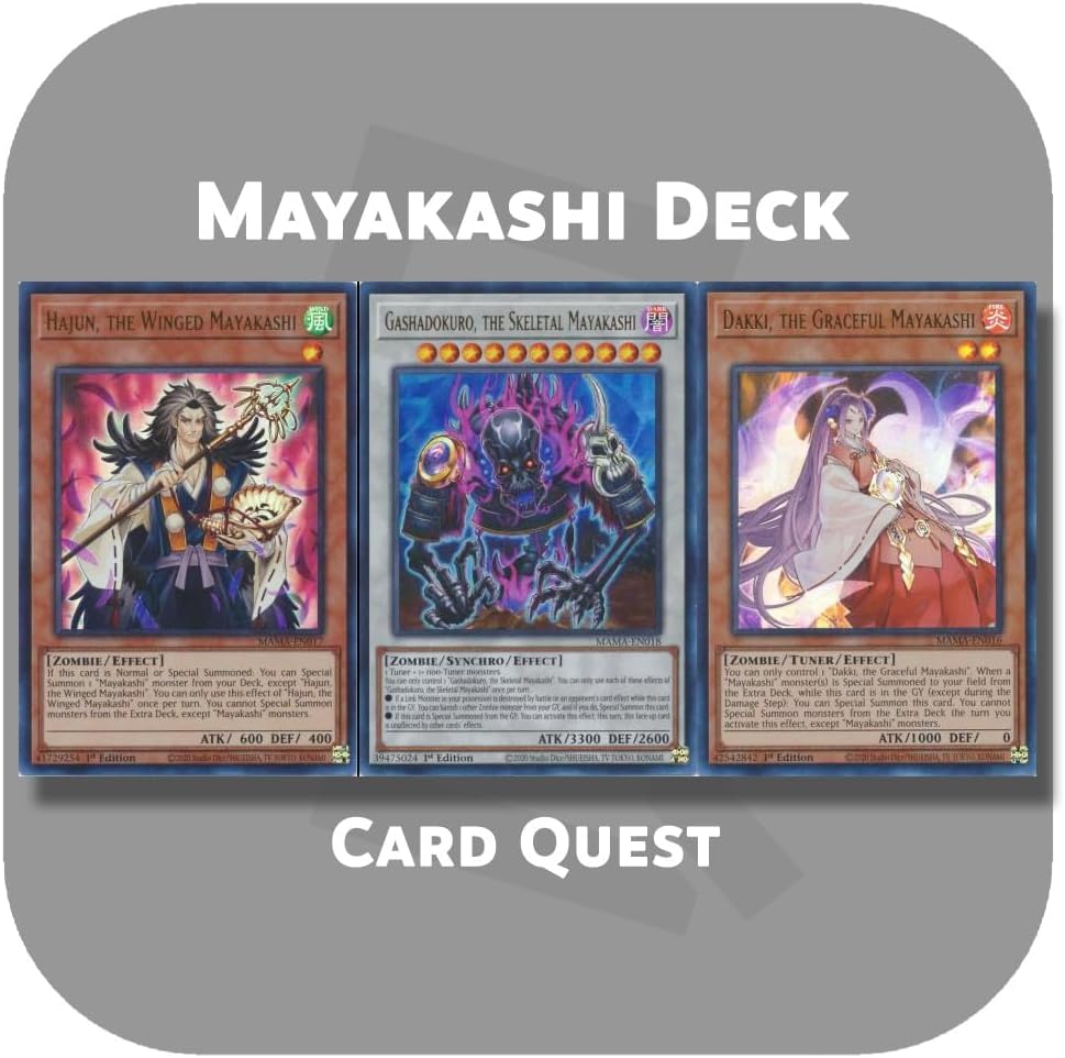 Complete Custom Deck for Yu-Gi-Oh! - Mayakashi Synchro Deck