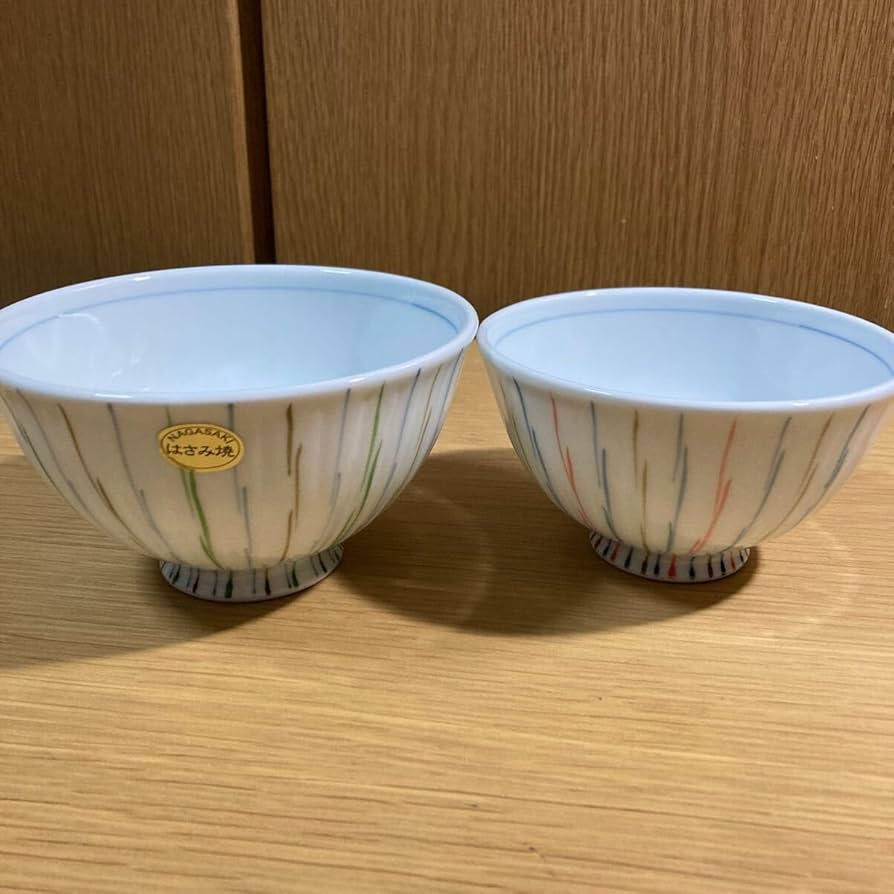 Amazon | ▽ 波佐見焼≪善山窯 茶碗 2個≫夫婦茶碗 飯碗 うさぎ ウサギ