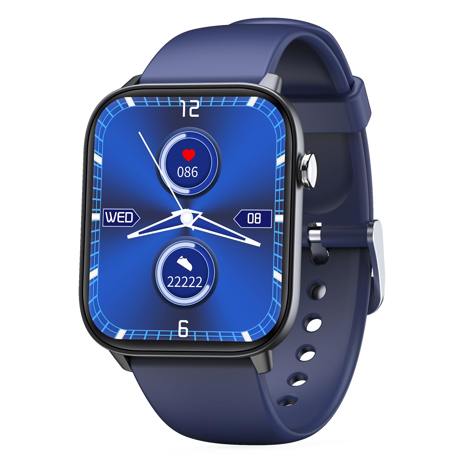 Smart Watches for Men Women 1 83 HD Fitness Watch with Heart Rate Blood Oxygen Monitors Sleep Tracker