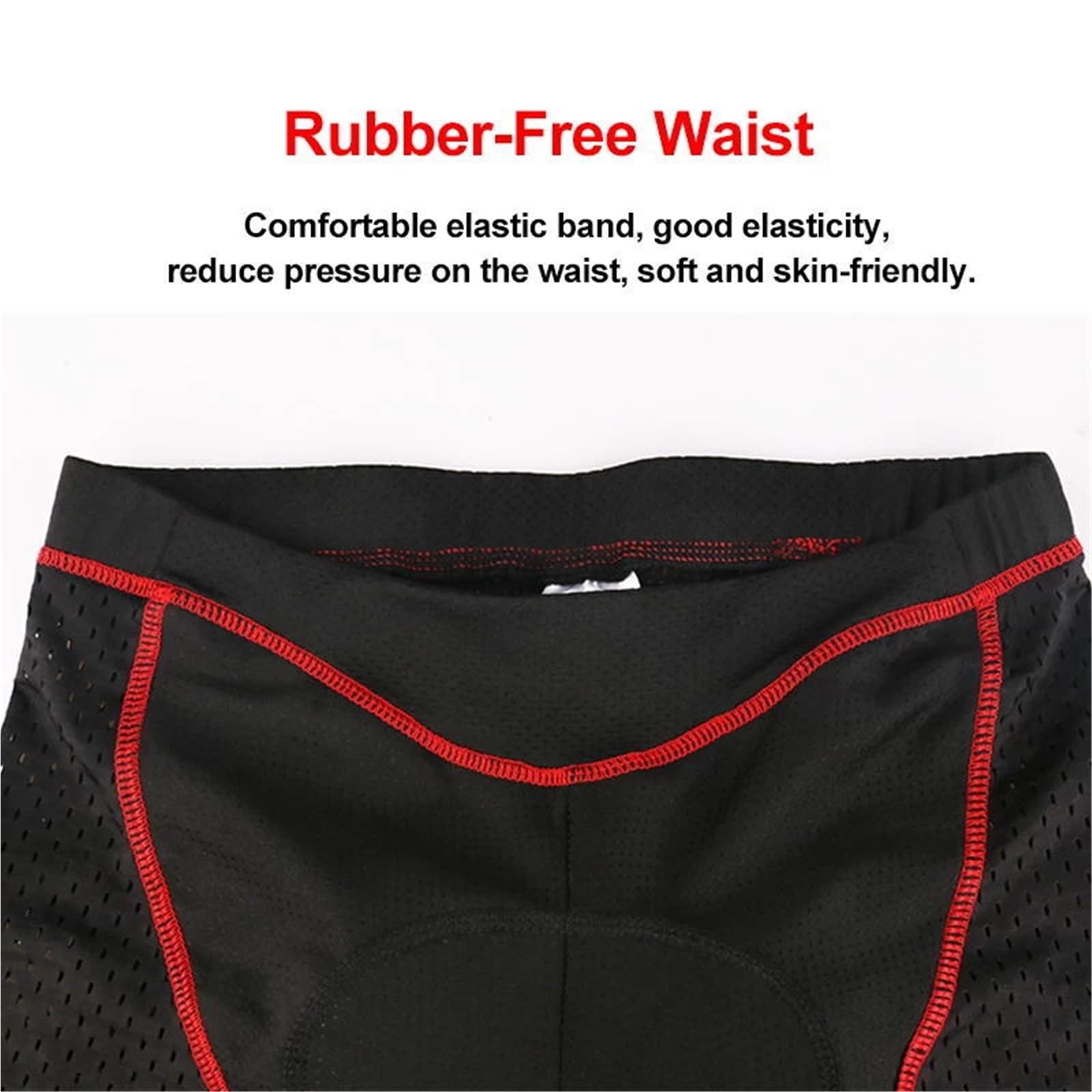 Pantaloncini da Ciclismo 2 Pezzi Pantaloncini da Ciclismo Uomo con Imbottitura in Gel 5D, Traspiranti e Antiscivolo, Pantaloncini Bici Corsa(Blue,L)