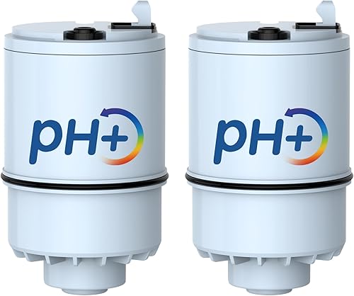 Alcalina Paquete de 2 filtros de repuesto para grifo PUR Plus, repuesto de filtro de agua PUR, reemplazo del filtro Pur RF-9999, larga vida útil de