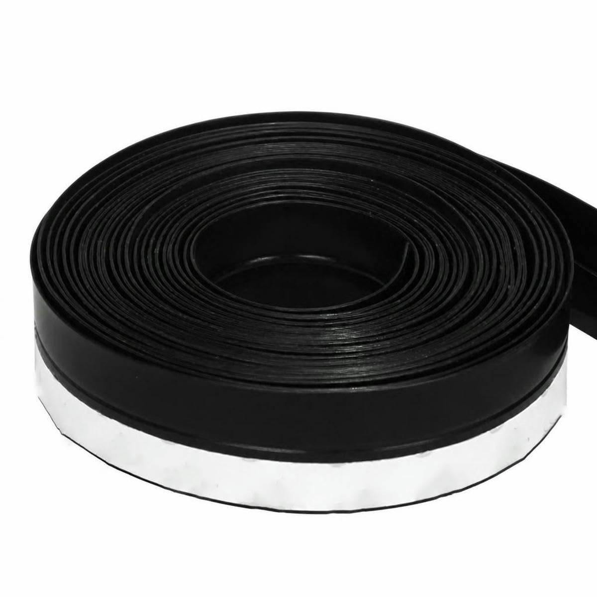 Window Self Adhesive Dustproof Draught Strip Weatherstrip Seal Silicone Door-black-45mm-1 Meter