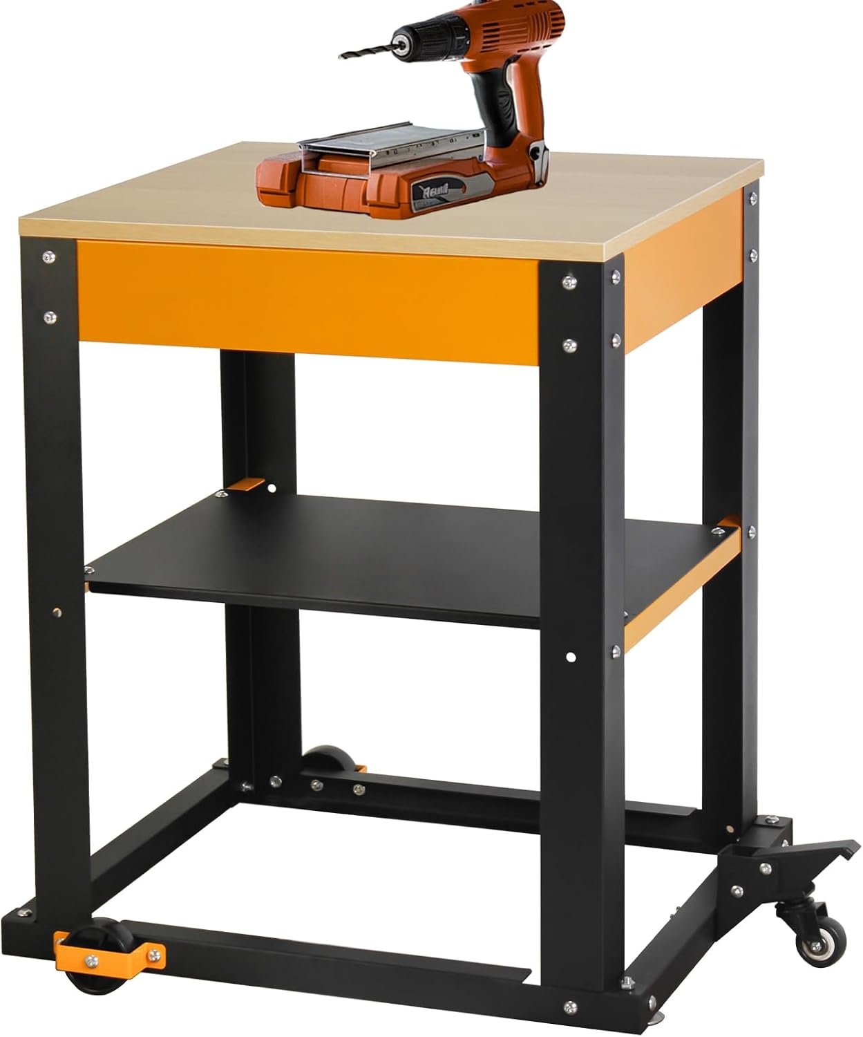 Rolling Planer Stand, for Most Planers, Saws, Benchtop Machines, Power Tools, 500 lbs Heavy Duty Power Tool Stand
