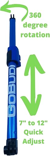 Miniatura 7 de Juego de postes de extensión y poste ajustable compatible con cámaras de acción