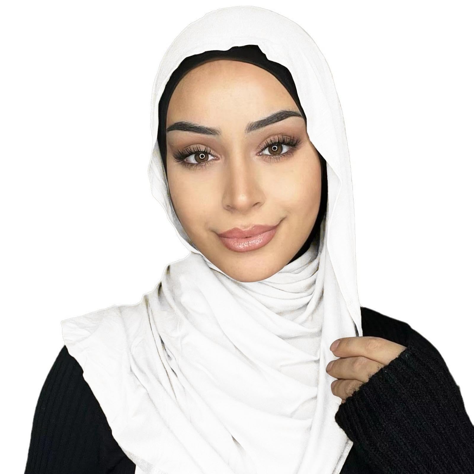™ Head Scarf for Women Sun Protection Full Cover Shawl Headwear Soft Head Wrap White | Scarves & Wraps | Womens Accessories-image-30