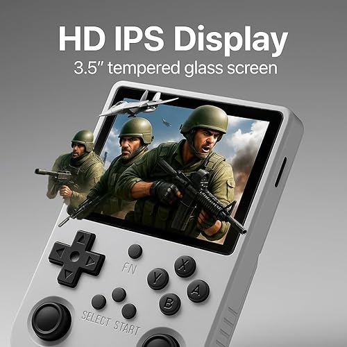 Miniatura 5 de uMadeUs R40s Pro - Consola de juegos portátil  30.000+ colección de videojuegos clásicos  Nuevo sistema de arcade retro con tarjeta SD de 256 gb