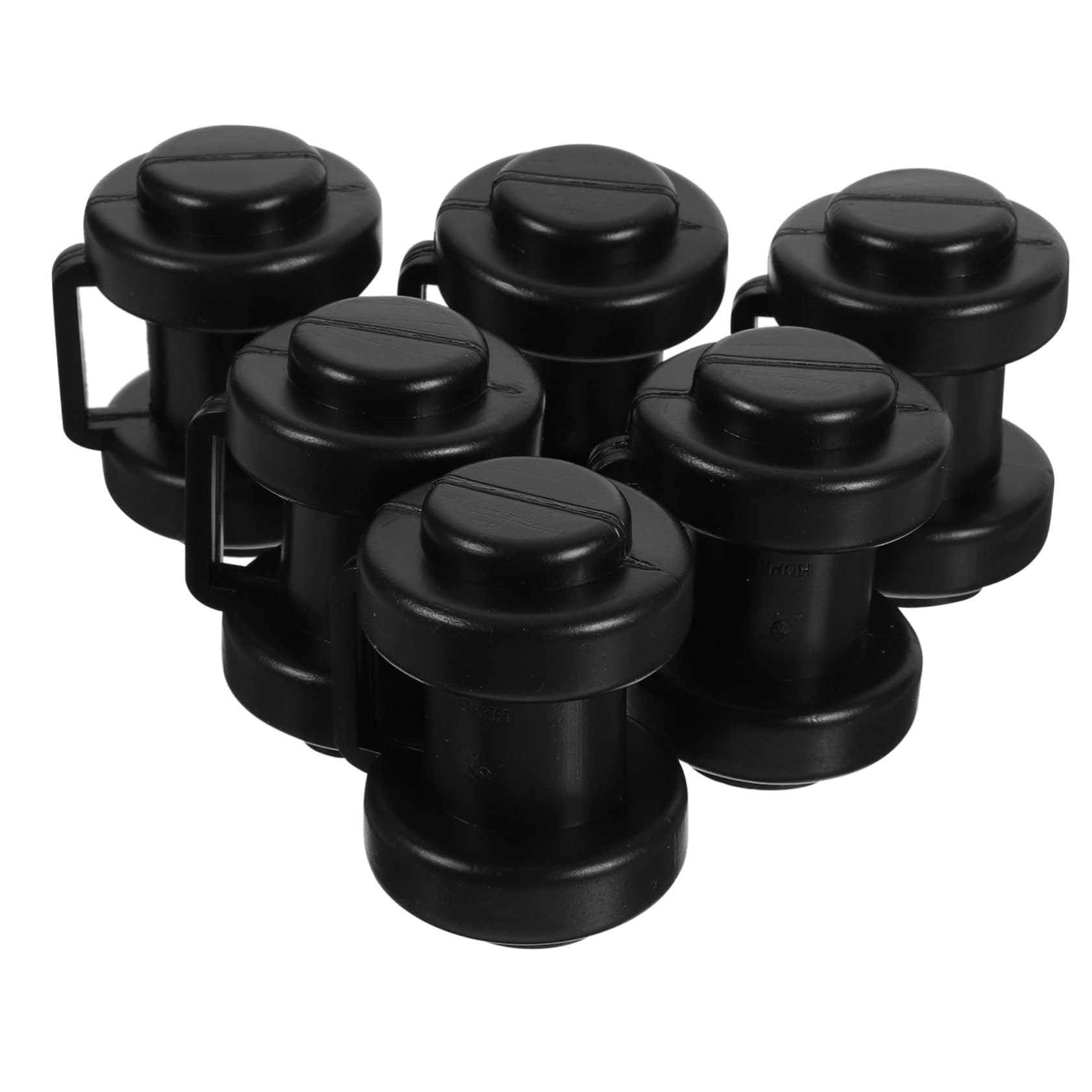 BESPORTBLE 6Pcs Plastic pp Trampoline Pole caps Parts Small Cap Trampoline Accessory Pole Cap Trampoline Stick caps Volleyball net Plastic Cap Protective caps Replaceable Trampoline