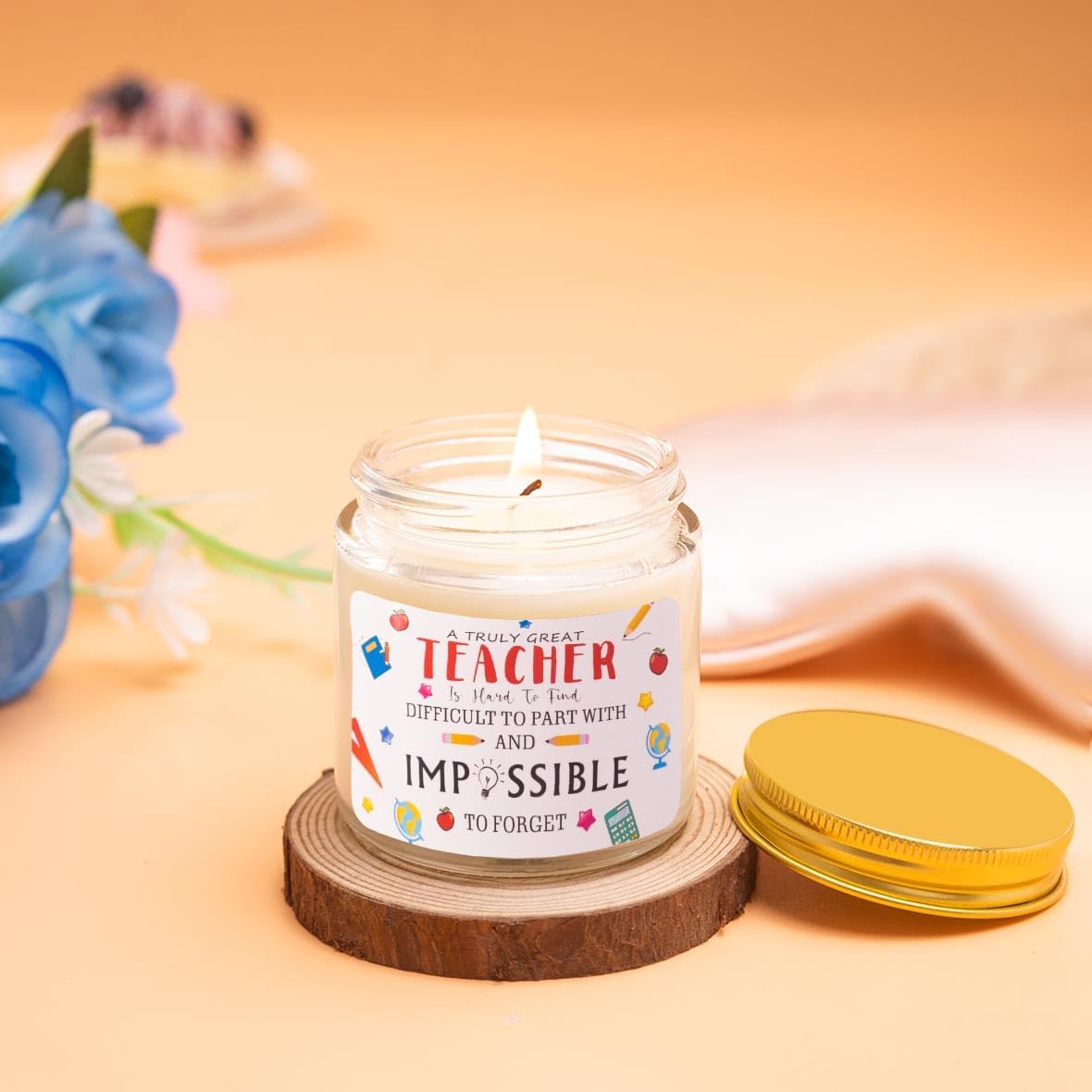 Teacher Appreciation Gift Set - Rose Gold Wine Tumbler, Bookmarks, Keychain, Cards for Women, Back to School & Christmas - Image 9