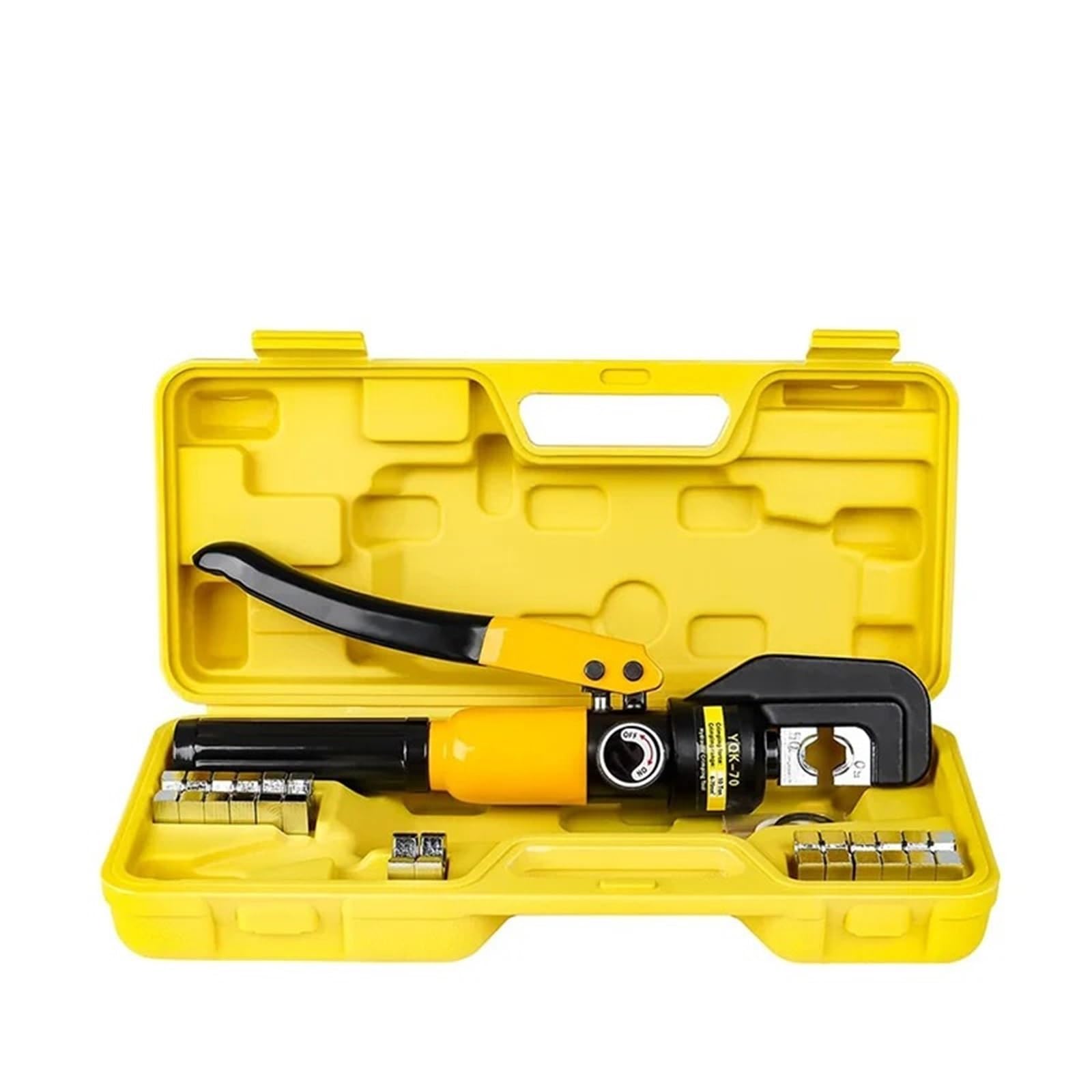 Hydraulic Crimping Tool, 4-70mm² Hydraulic Crimping Pliers YQK-70 Pressure 8T Home Tools DIY Cable Terminal