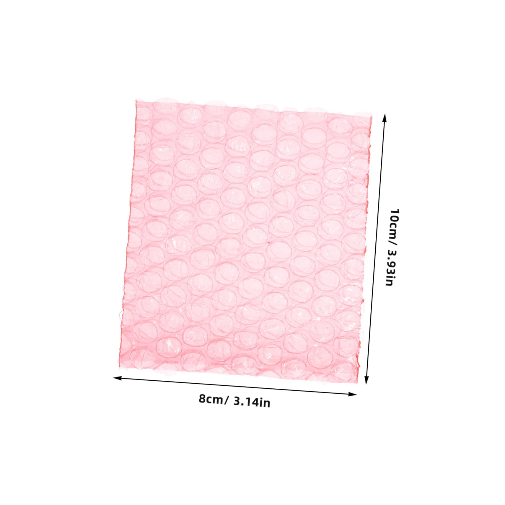 VILLFUL 100pcs Anti-static Bubble Bag Packaging Protective Bubble Pouch Packing Bubble Pouch Clear Mailers Shipping Bubble Pouch for Small Business Bubble Pouch for Storage Red Pe