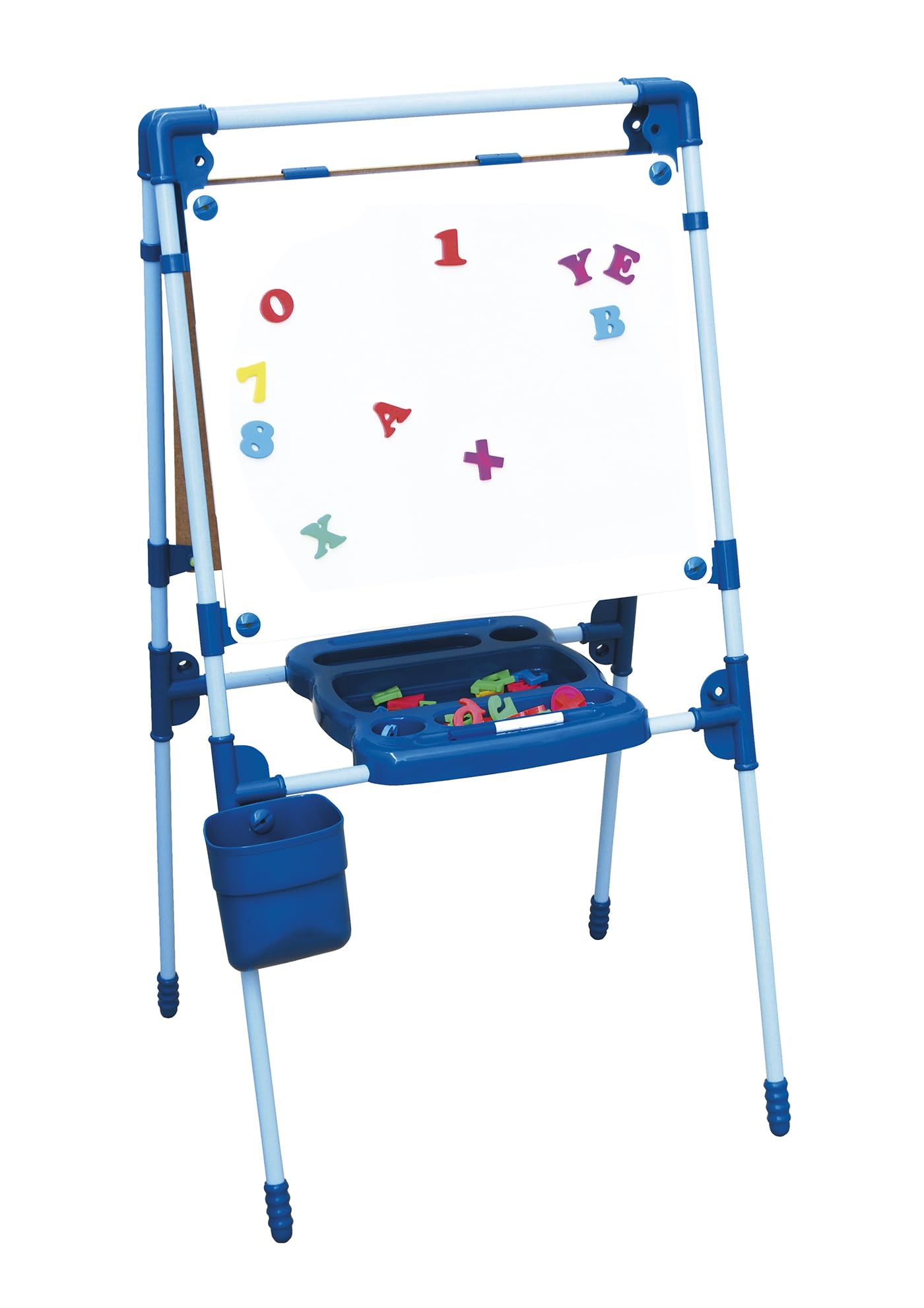 Chicos - Lavagna Per Bambini Con Cavalletto | Lavagna Magnetica 2 In 1 Reversibile | Giochi Educativi Scrittura | Include 49 accessori | Gioco per bambini dai 3 anni (52112)