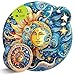 Produktbild MagicHolz  Holzpuzzle Mandala Sonne und Mond  rundes Holz Puzzle Ø 47 cm  besondere Geschenkidee für Erwachsene & Kinder  inkl.Premium Holzbox