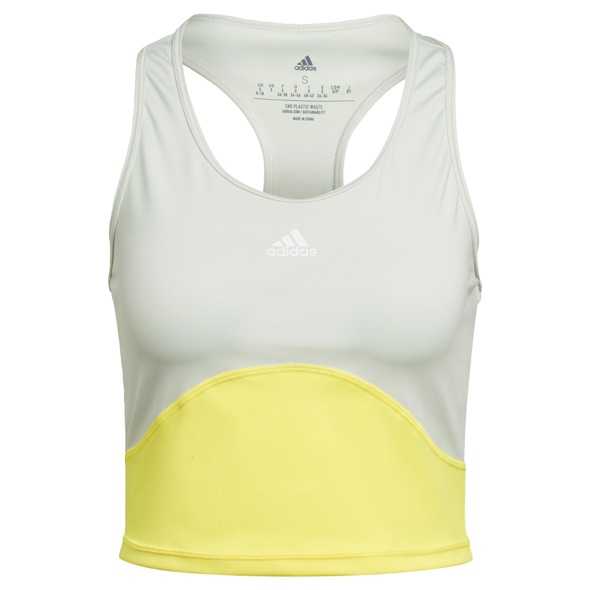 adidas Trn Hiit CRO Tk Top sin Mangas Mujer