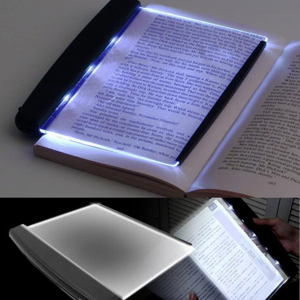 Lampka do czytania LED, oczy chronią panel LED do czytania książki Jasna tablica do czytania w nocy