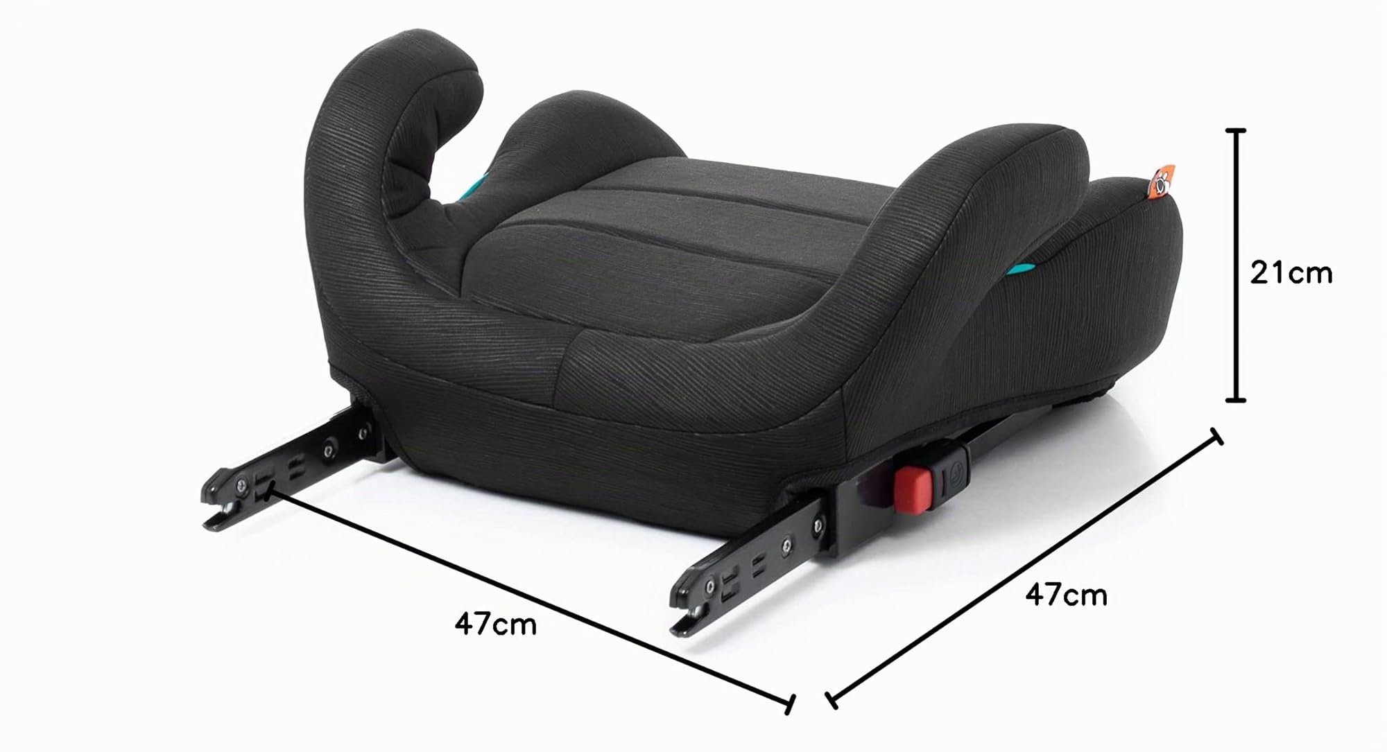Rialzo per bambini Babyauto NAUNA I-Size 125-150 cm Black Line