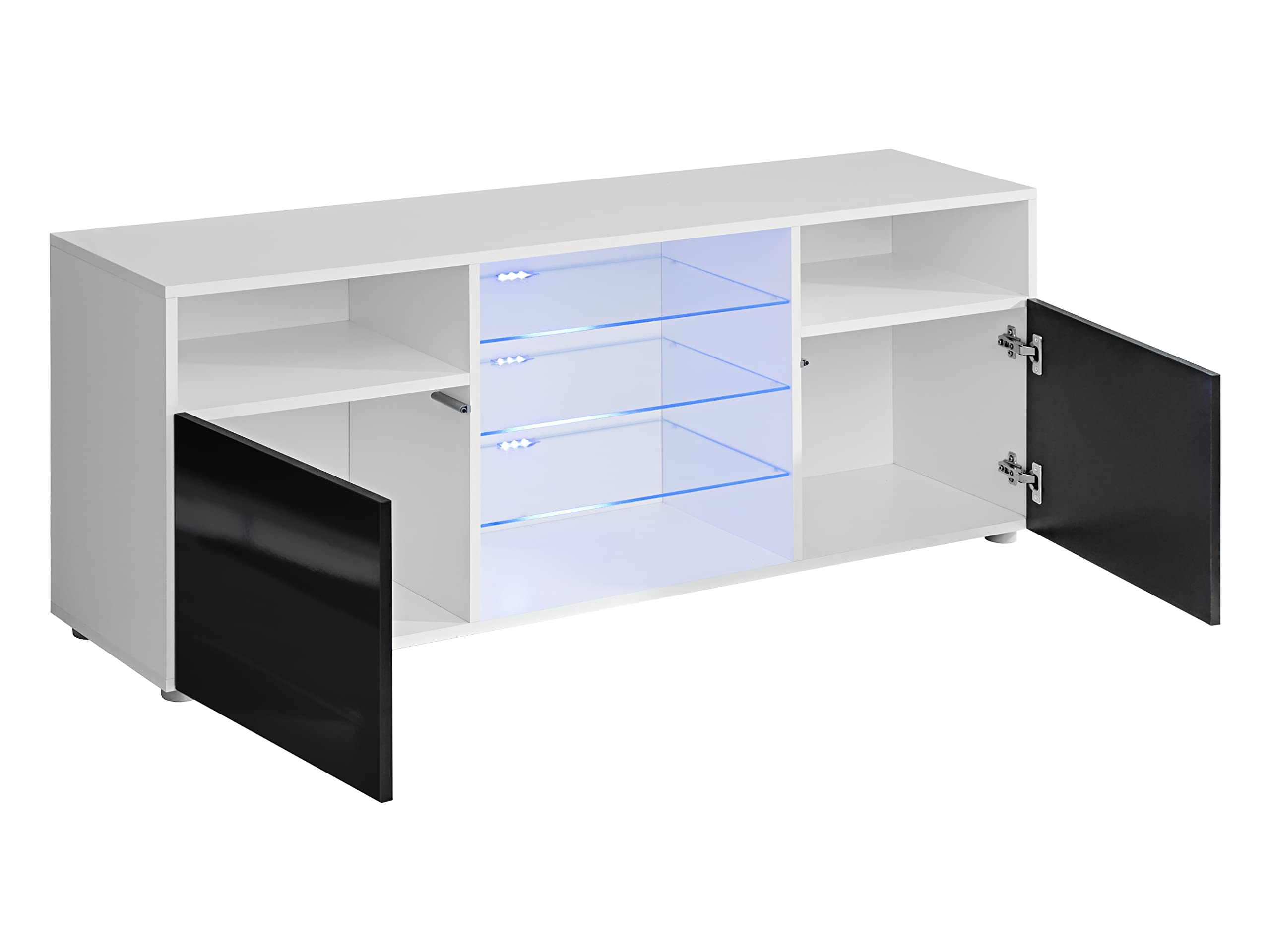 Komodee Mobile TV Urbino A1 Wotan/Bianco 140x53x35 cm