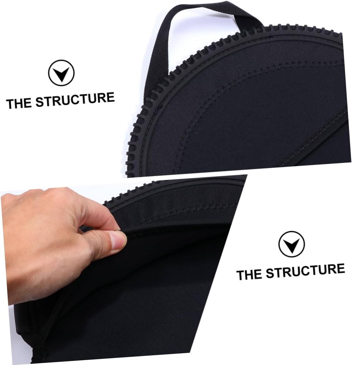 Toddmomy Snowboard Gear Bag Lightweight Snowboard Cover for Travel Storage Space for Essentials Elegant Black Design Suitable for All Ski Enthusiasts