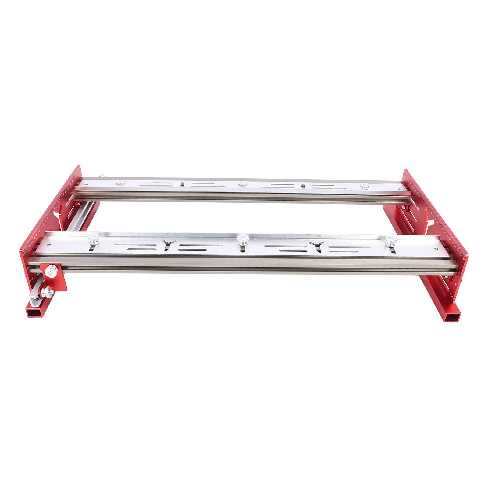 Piastra Scorrevole per Fresatrice per la Lavorazione del Legno, Slitta per Fresatrice Regolabile per Lastre di Appiattimento, Accessori per Piallatrici di Rifilatura