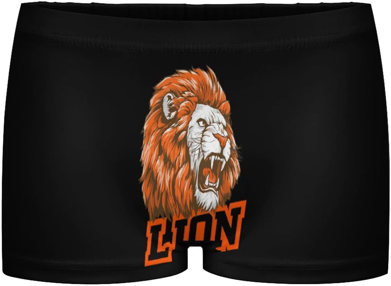 Lion Logo Fashion Women's Boxer Briefs Breathable Underpants Trunks Stretch Underwear