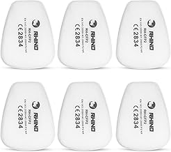 Rhino Particle Filter for Half Face Cover for 3 m and Other Dust Mask Painting Mask and Replacement Filter