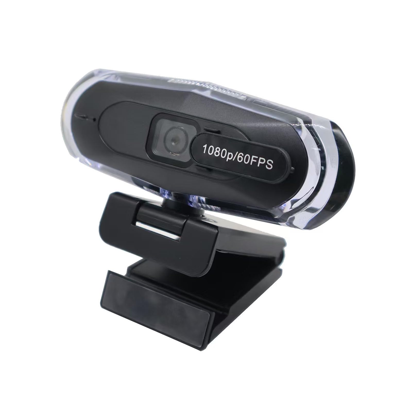 Webcam d'ordinateur en streaming 1080p 60fps / 4K 30fps avec autofocus et éclairage couleur cool pour gamers Webcam USB