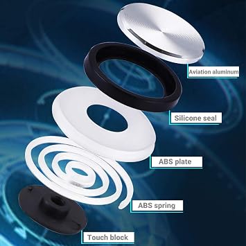 Mini Joystick for Phone Mobile Controller Universal 360 degrees for Android iOS Smartphone Tablet PC with Touch Screen, Black