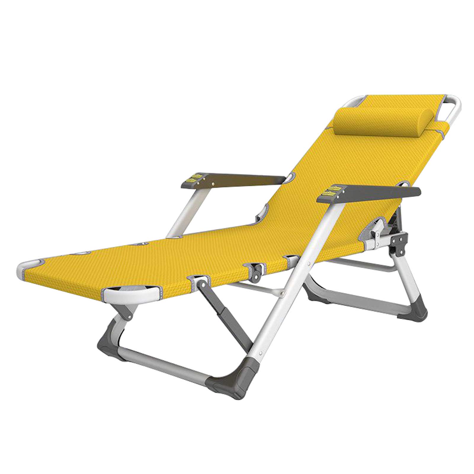 Support 300 kg garanti avec cette chaise de jardin inclinable robuste et stable