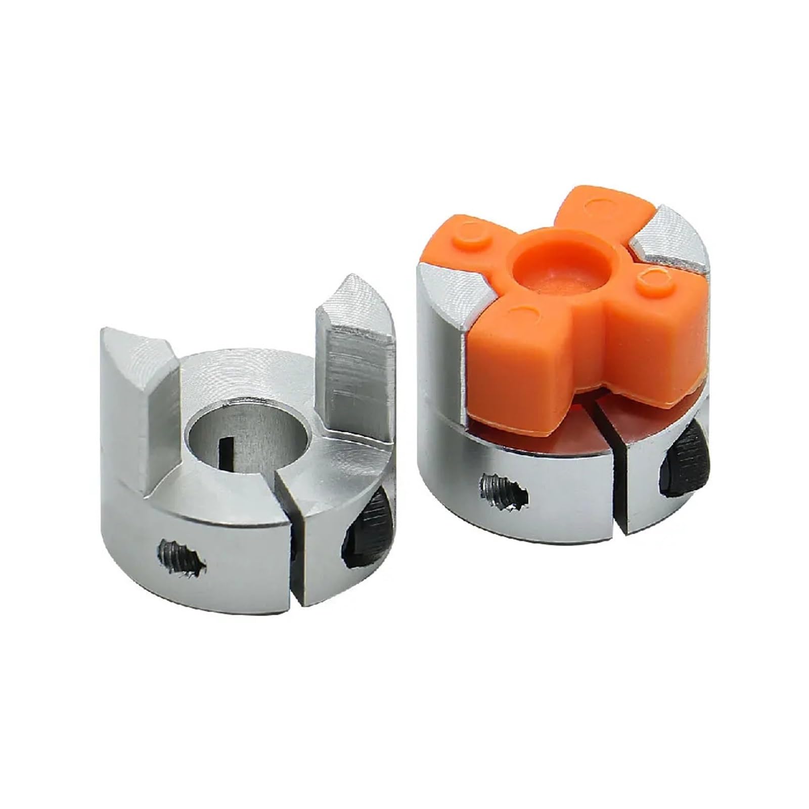 Raccord d'accouplement d'arbre flexible en aluminium D25L30 à deux mâchoires CNC 5/6/6,35/8/10/12/12,7/14 mm 5 x 8 mm, 1 pièce(6.35x14)