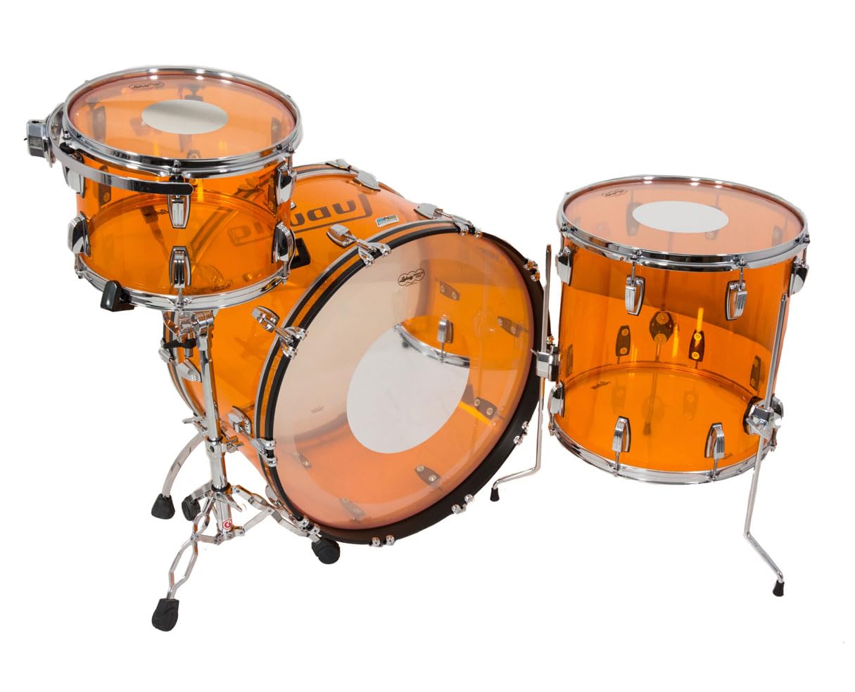 琥珀 ⑯⑰ Amazon.com: Ludwig Vistalite Pro Beat 3pc Shell Pack w/ 24