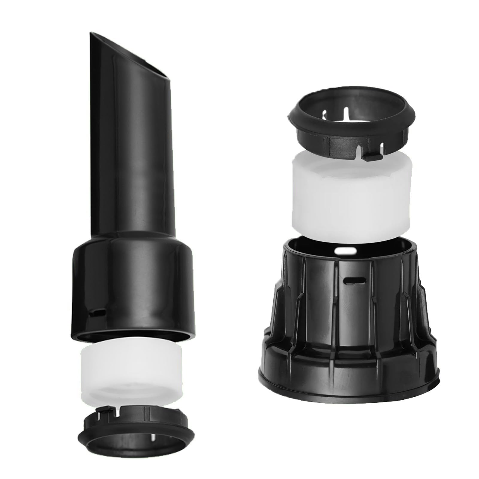 Masterpart Black Vacuum Hose Repair Kit Machine End Tool Nozzle Cuff Compatible With Numatic Henry Vacuum Cleaners