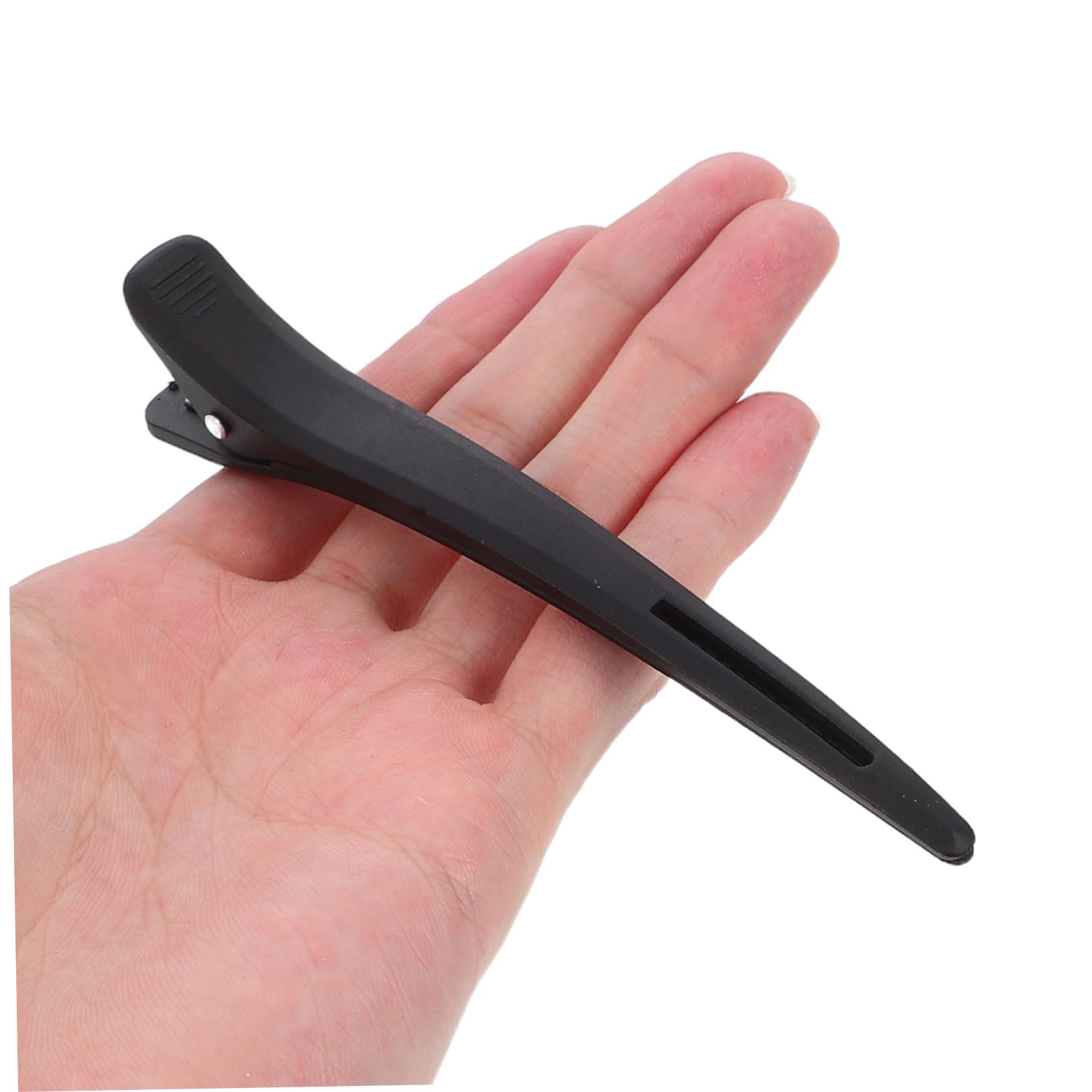 20 Pezzi Mollette Capelli Donna Becco d Anatra Nere Fermagli Parrucchiere senza Piega per Styling Colorazione e Piega Clip Sezione Capelli Professionali per Salone e Uso Domestico