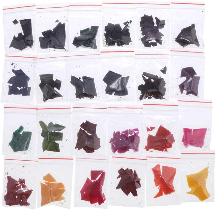 24 Color Wax Dye(Total 48g), DIY Candle Dyes Natural Soy Dyes Candle Wax Dye