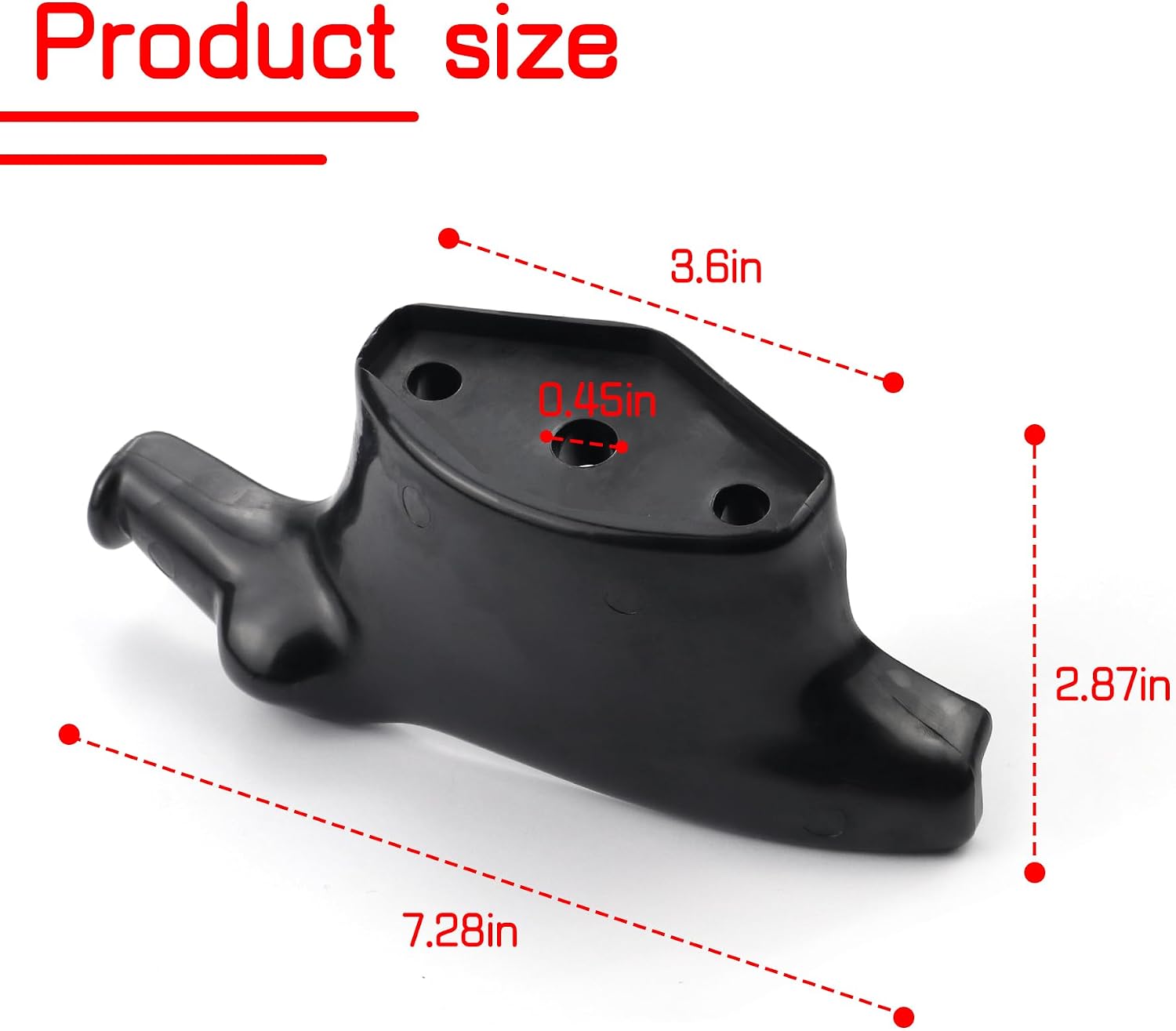 2PCS Nylon Mount/Demount Duck Head Black Compatible with Corghi, Coats, Cemb, Hunter TCX, Hoffman, and Ranger Tire Changers