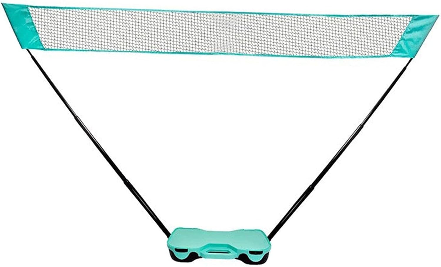 Badminton Net Set Badminton Net Stand resiient with Storage Base for Adults Sports (Without Ball)