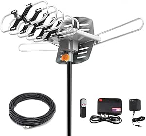 Antena digital HDTV con 150 millas de alcance