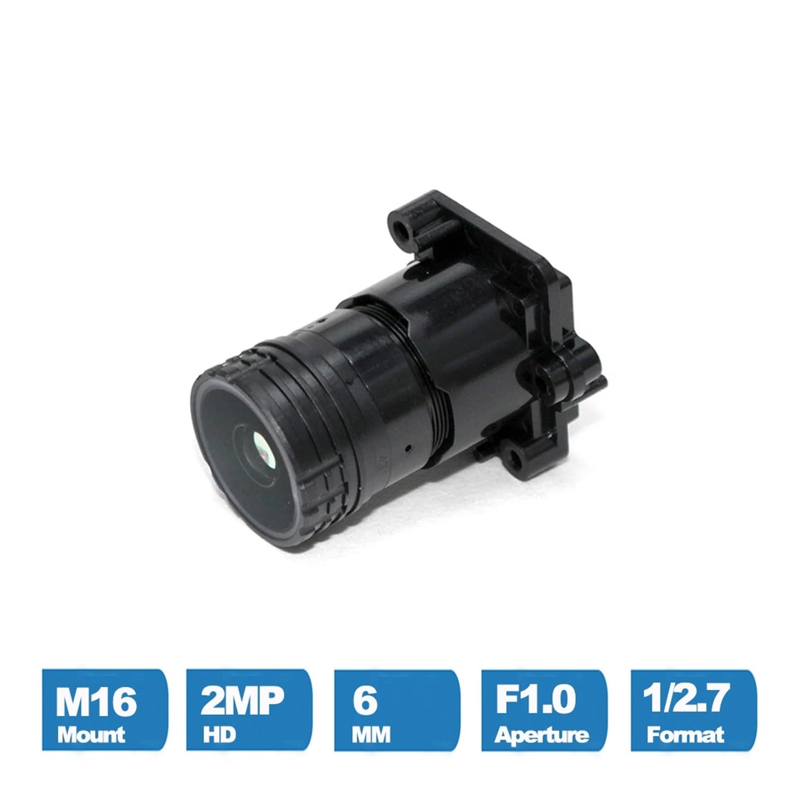 Star light CCTV Lens 2 Mega Pixel 6mm 1/2.7