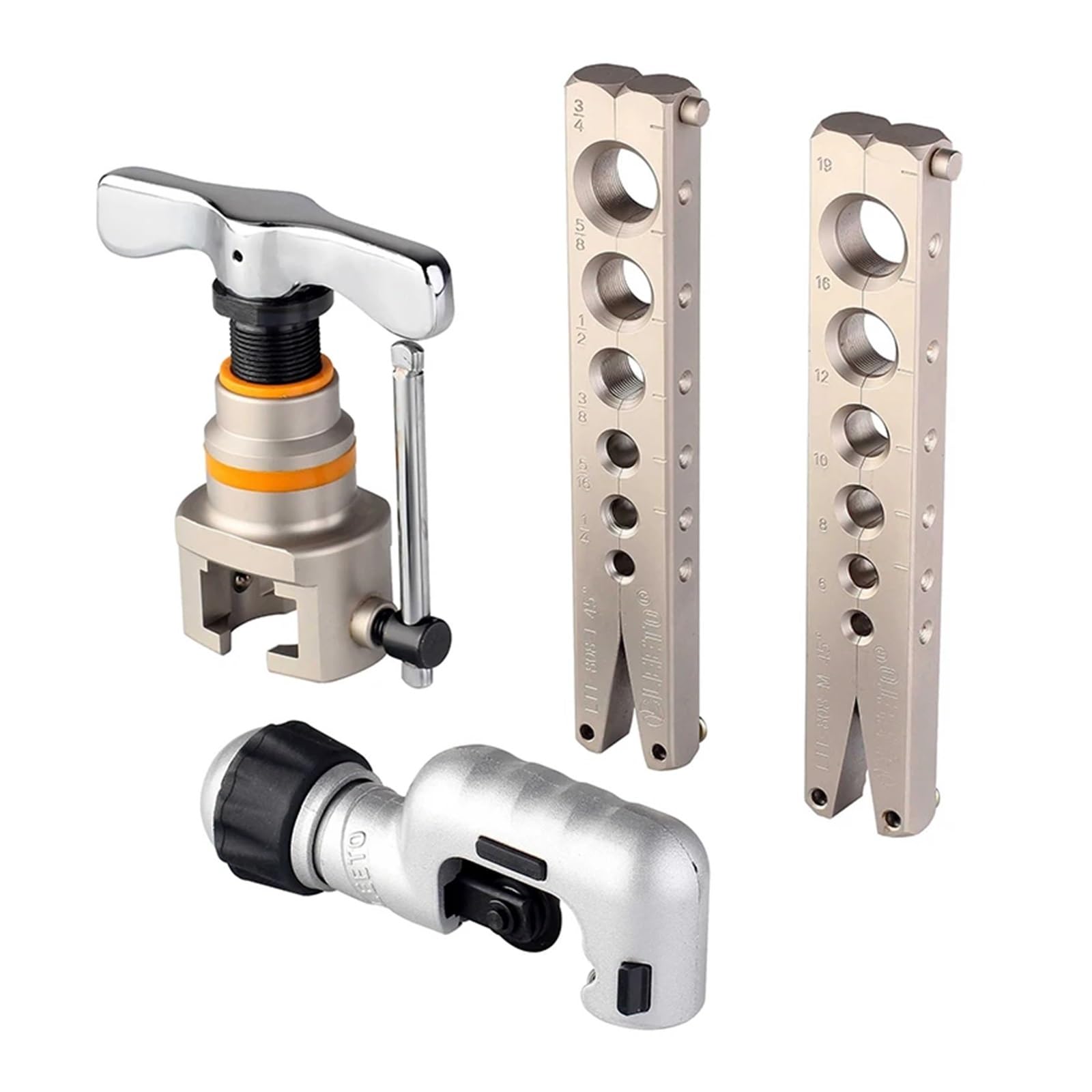 Expansores de tubos de cobre for aire acondicionado, expansor de tubos universal manual, escariador de refrigeración, herramienta de reparación de refrigeradores