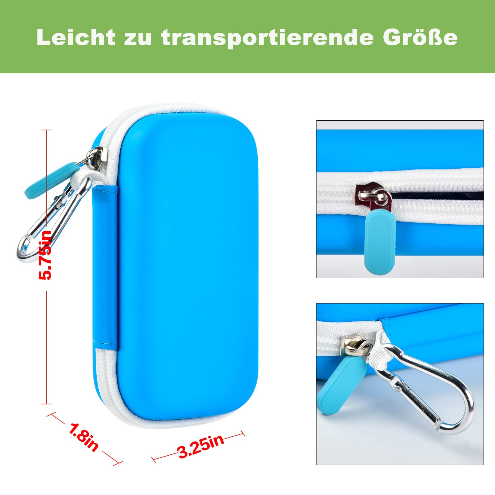 Sac Pour Appareil Photo VTech KidiZoom Snap Touch - Étui De Protection Avec Poche Filet
