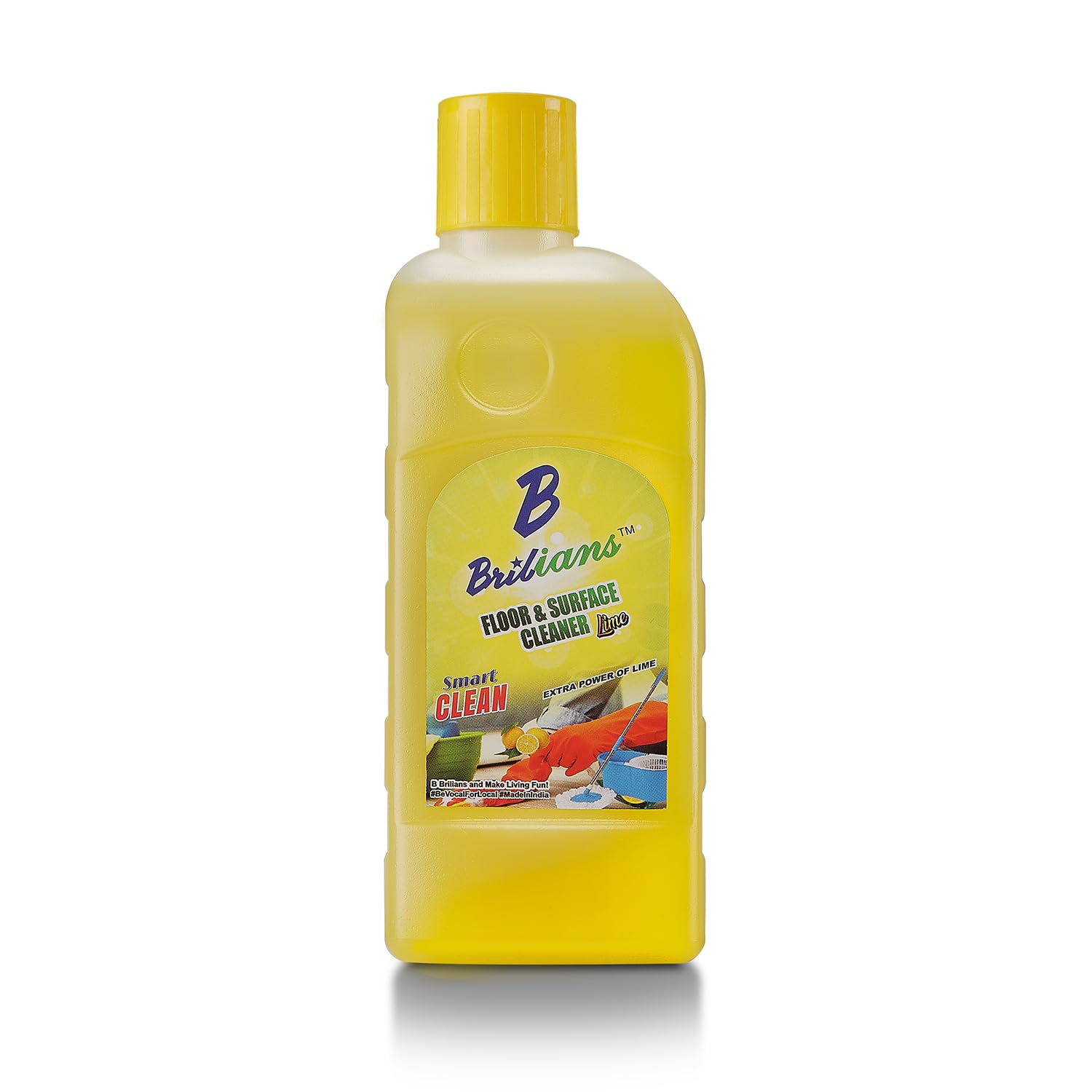 B Brilians Floor & Surface Cleaner(200ml)| Lime Fragnance | Kills Bacteria| Made In India (B0D4QRVW9Q) Amazon Price History, Amazon Price Tracker