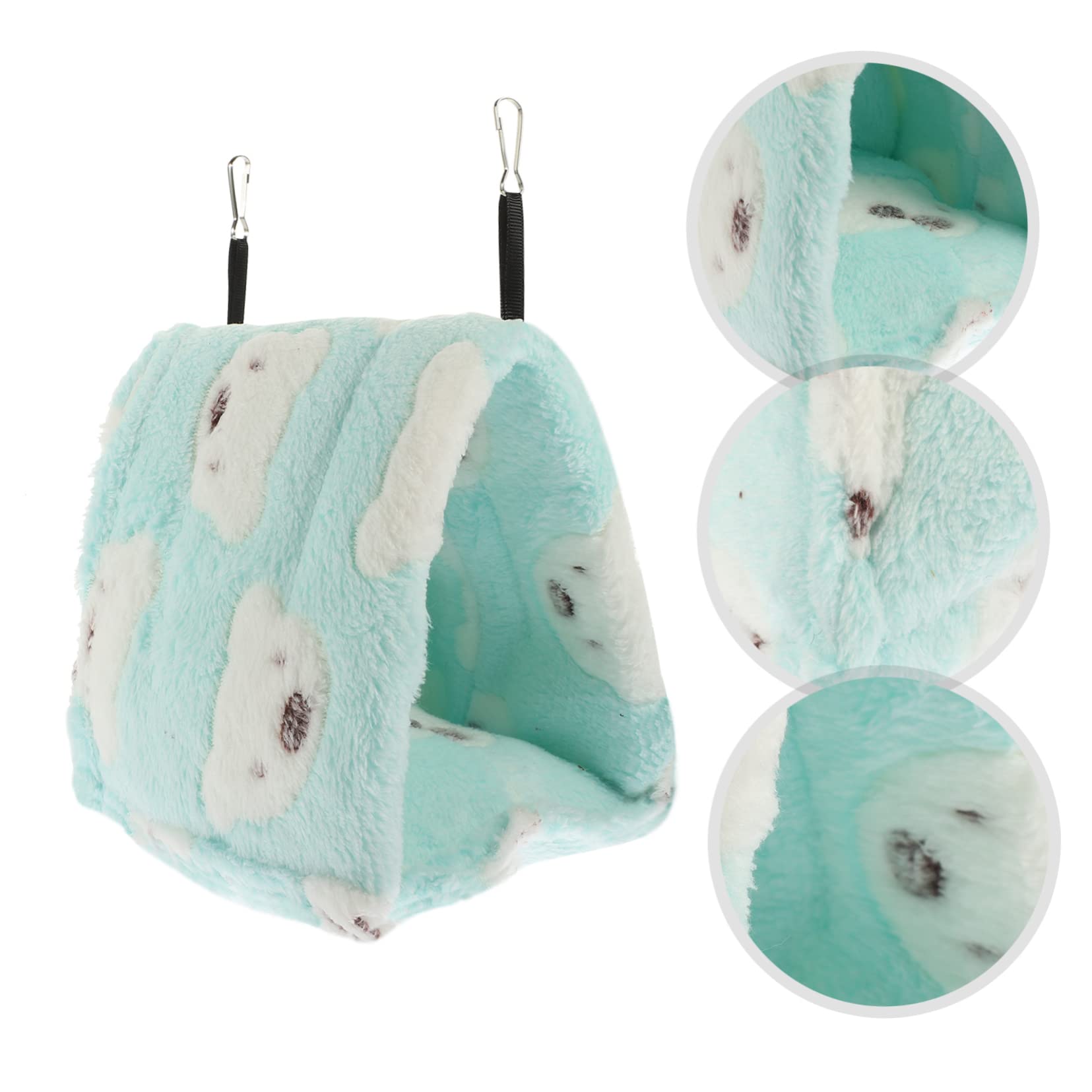 DOITOOL 4stücke Kuschelnest Für Kleintiere Weiches Baumwollbett Für Hamster Chinchillas Igel Warmes Schlafhaus Platzsparend Kreatives Design