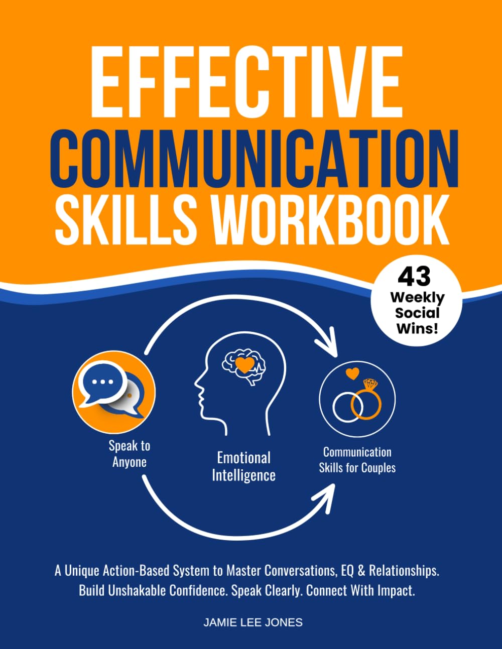 Effective Communication Skills Workbook: A Unique Action-Based System to Master Conversations, EQ & Relationships. Build Unshakable Confidence. Speak Clearly. Connect With Impact.