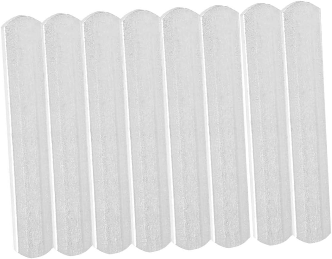 Totority 8pcs Adjustable Weighted Vest Steel Plates for Fitness Vest Strength Training Weight