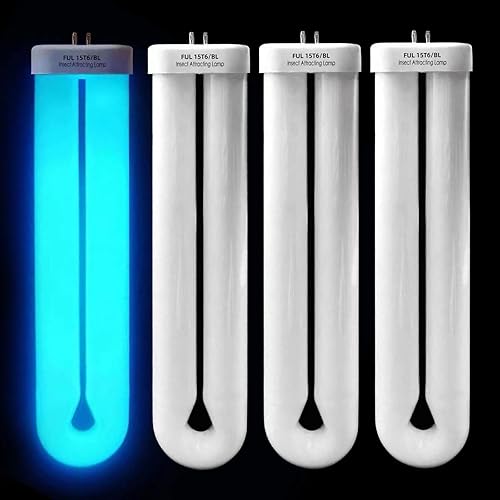 Bombilla de repuesto BF35 de 7.7 pulgadas de 15 vatios para BK-15D Stinger FP15 TZ15 Hemiua 4 unidades