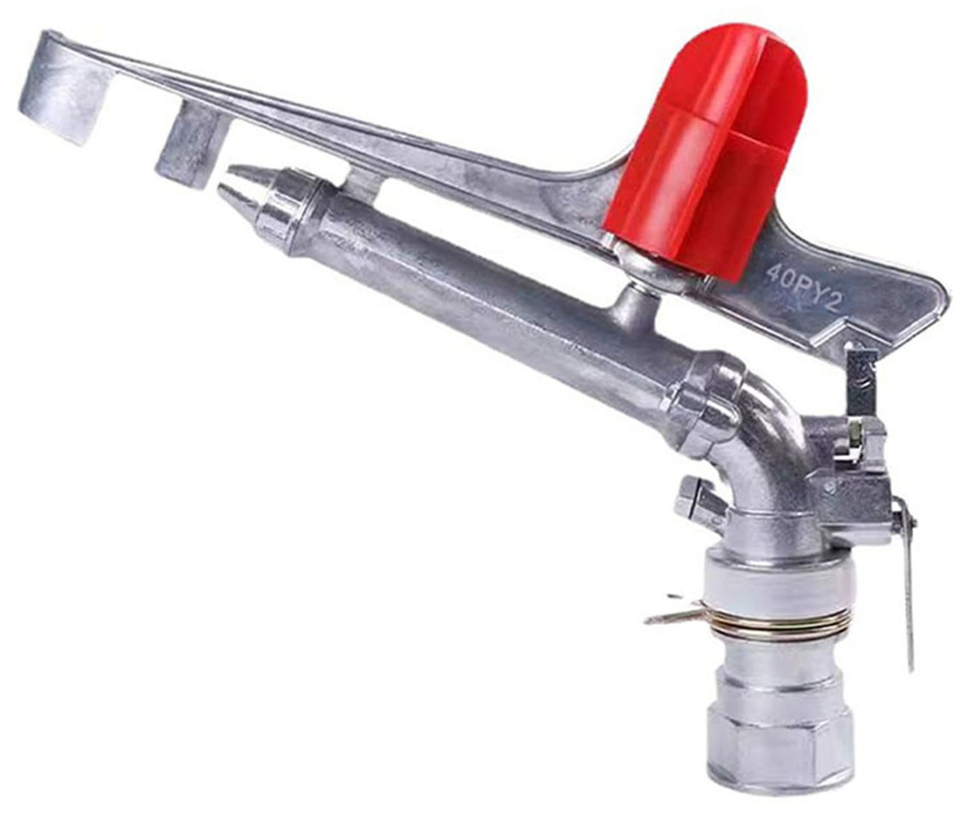 Arroseur d'irrigation agricole de 5,1 cm - Pistolet d'arrosage de Grande - Rotatif à pour 360 ° - pour la Ferme, la pelouse, Le Jardin