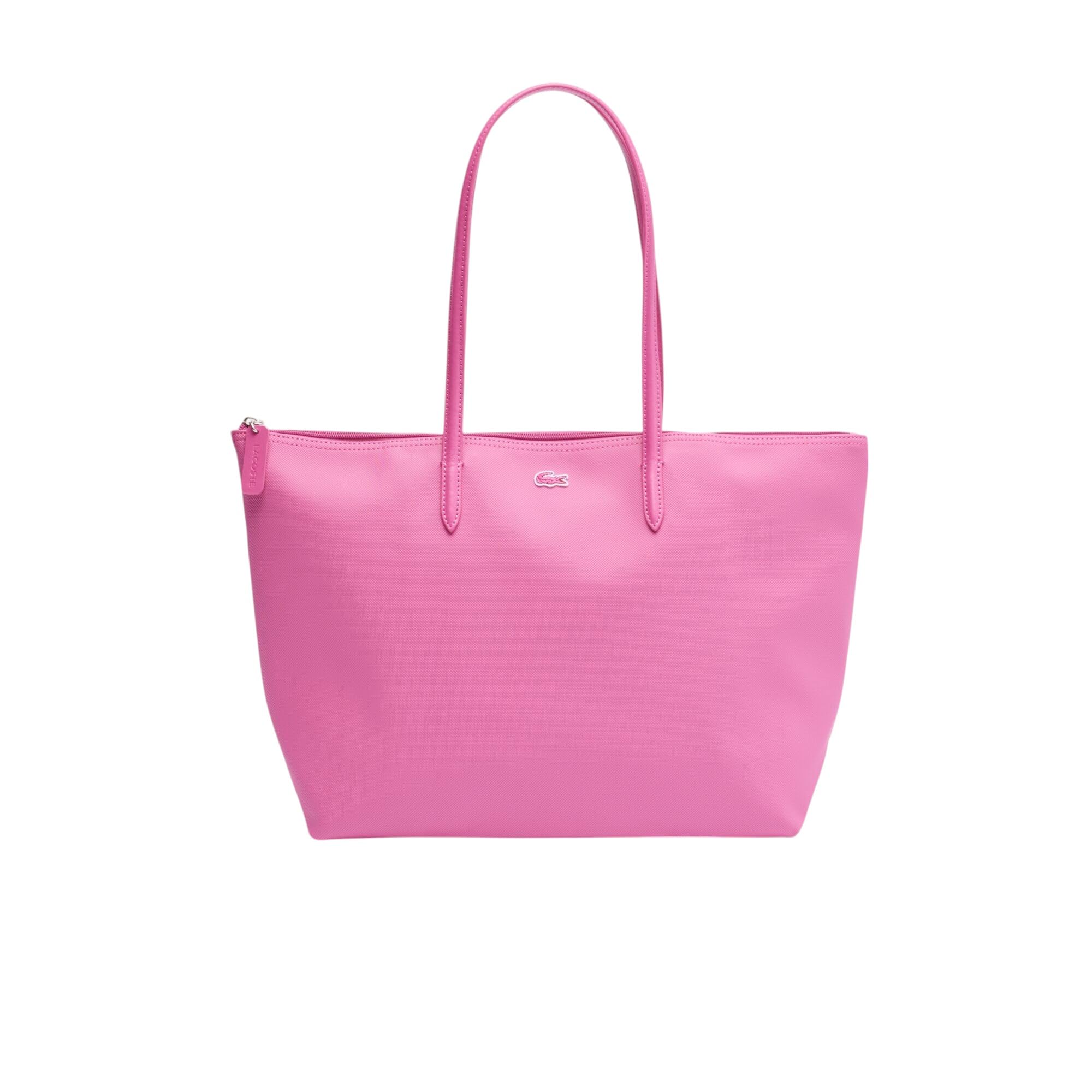 Lacoste Women's L.12.12 Concept Vertical Shopping Bag One Size Fuchsia