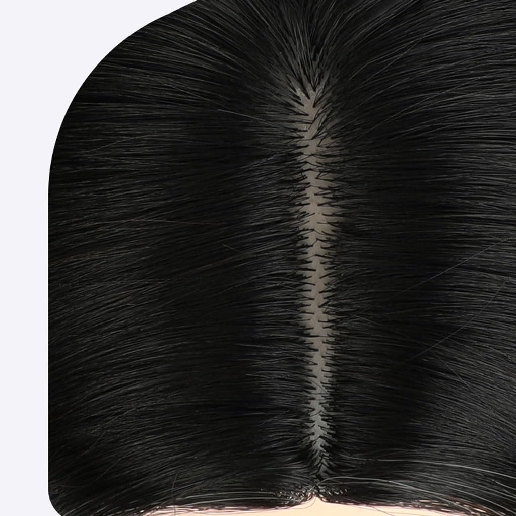 Parrucca Parrucche, parrucche a testa intera, capelli lunghi lisci da donna, a simulate, sintetiche alla moda Parrucche