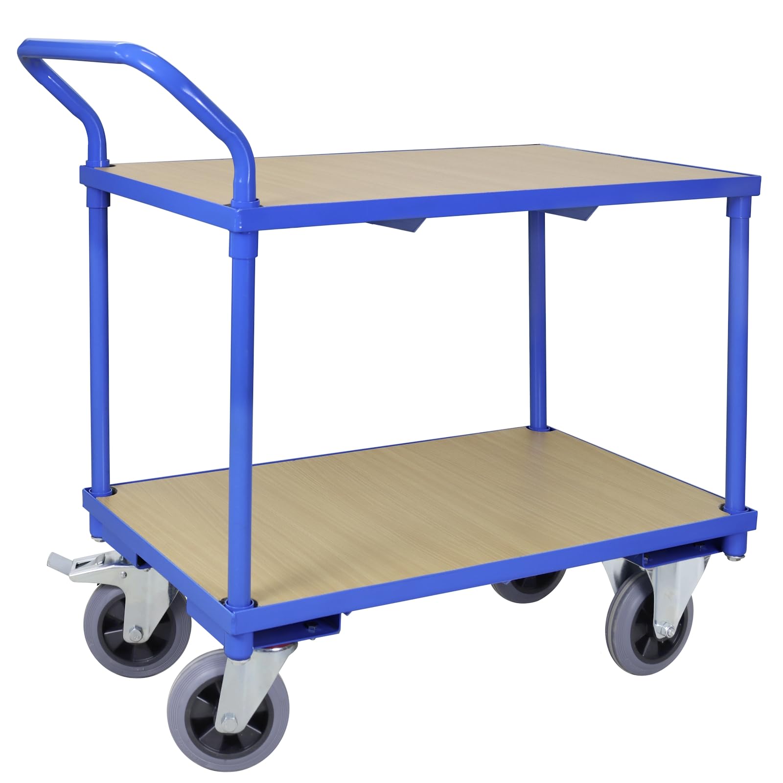 ADB - Carrello per il trasporto a 2 ripiani, 970 x 500 x 957 mm